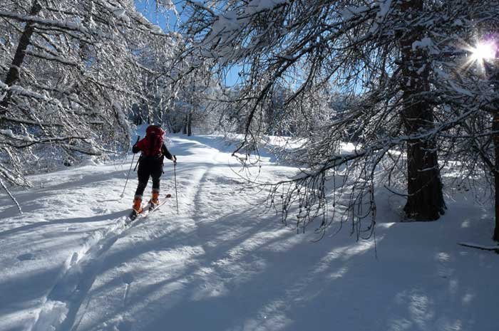 Ski de randonnée aux Orres